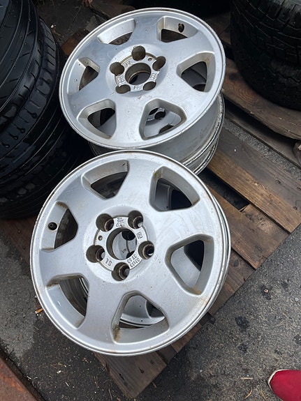 Alkuperäiset Opel 15" alumiinivanteet 5x110 (GM)
