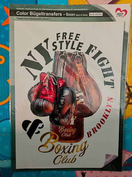 Uusi silityskuva „Nyrkkeily“
