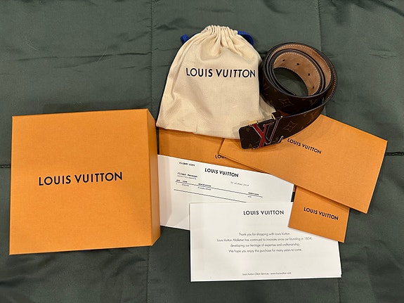 Louis Vuitton monogram vyö  unisex