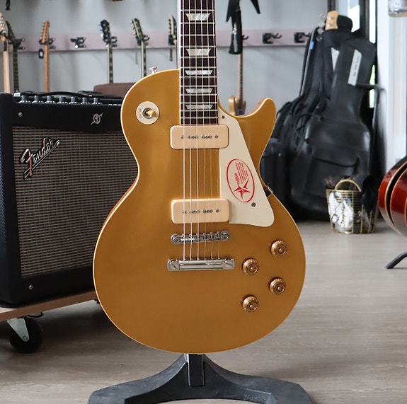 Gibson Les Paul Gold Top 1956 Custom Shop LPR-6 2007 sähkökitara