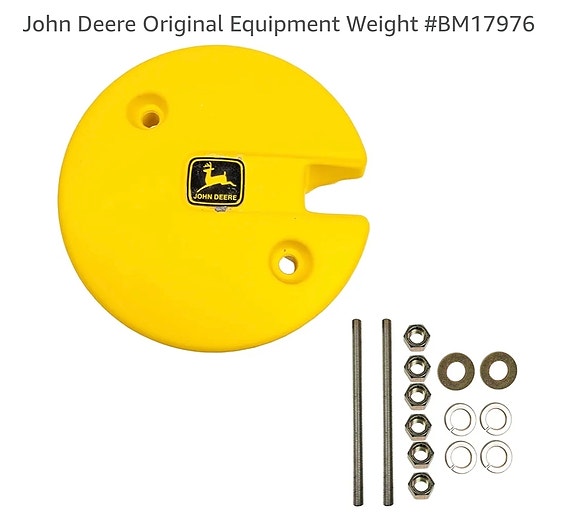 Ostetaan John Deere vannepainot
