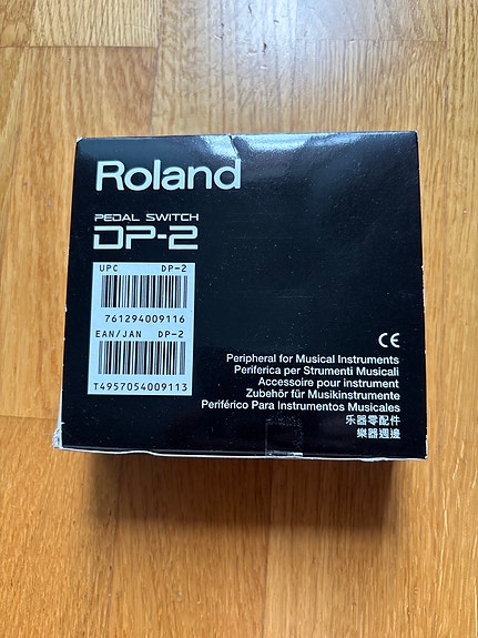 Roland DP-2 pedaalikytkin kosketinsoittimille