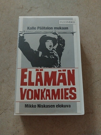 Elämän vonkamies VHS-kasetti