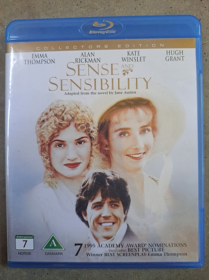 Järki ja tunteet blu-ray