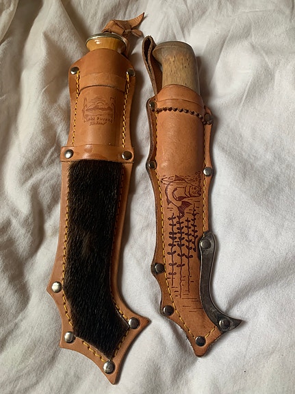 Iisakki Järvenpää puukko ja Lapin puukko