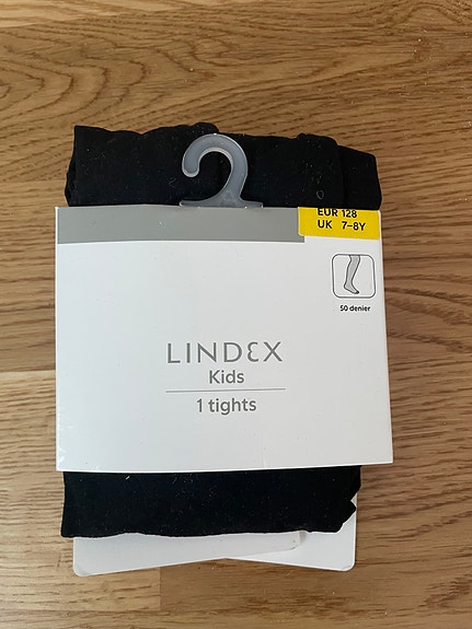 Lindex sukkahousut 128 (uus)