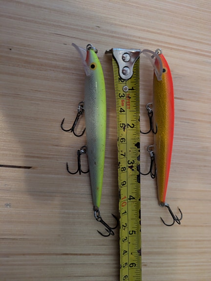 2kpl Rapala Scatter Rap Minnow 11 kuhalle