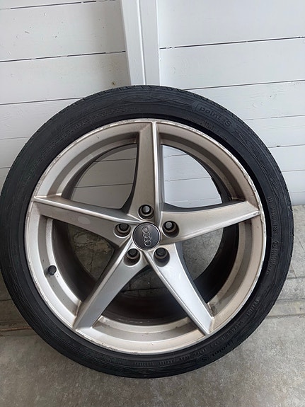 Audi A5 oem vanteet kesärenkailla