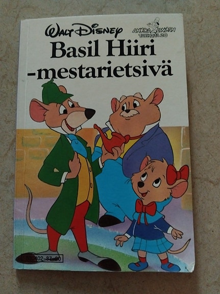 Disney Basil Hiiri -mestarietsivä kirja (Ankka-Linnan tarinoita)