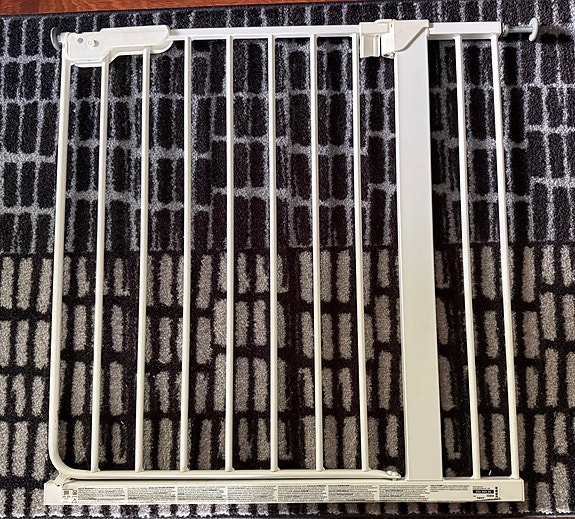 IKEA turvaportti lapsille valkoinen metallinen