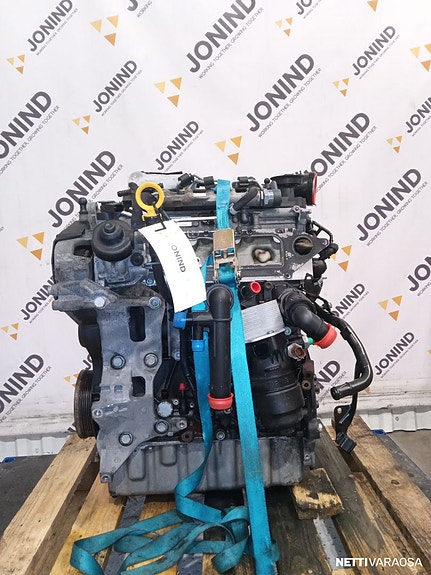 Skoda Käytetty vaihtomoottori Octavia 2015 2 Diesel 110kw moottori CKF CKFC