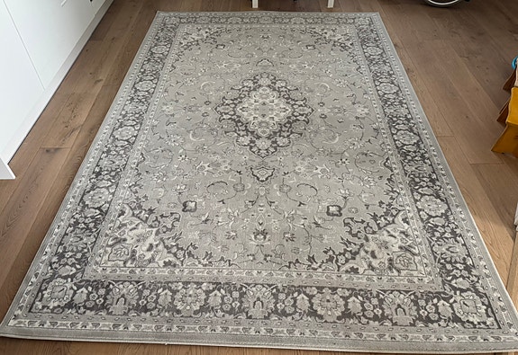IKEA VEDBÄK -matto 200 × 300 cm – vaaleanharmaa