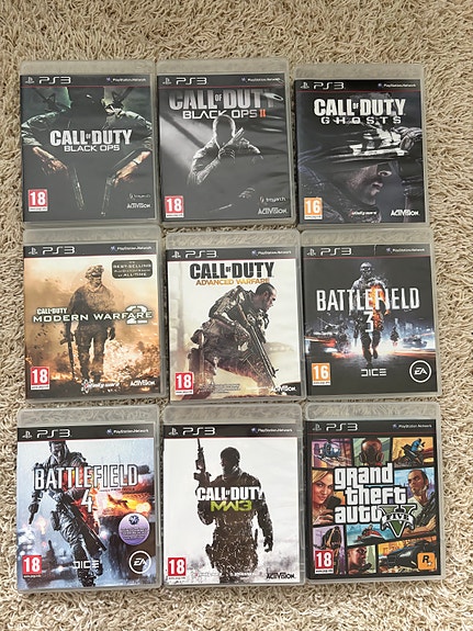 PlayStation 3 pelejä