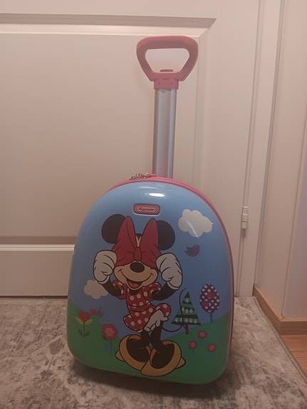 Samsonite lasten vedettävä matkalaukku "Minni"