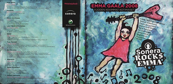 Emma Gaala - 2008 - Vuoden Kovimmat Kotimaiset - CD
