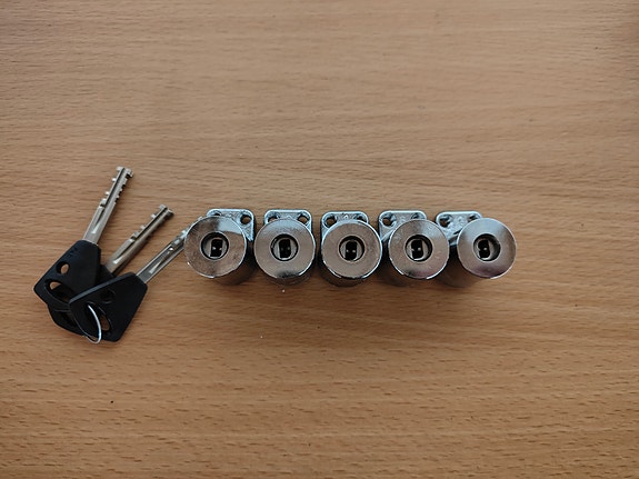 Abloy Exec lukkopesä 5 kpl