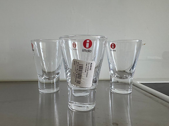 Iittala Aarne 4kpl snapsilasi