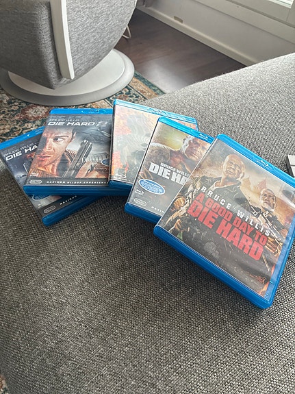 Die Hard -elokuvasarja Blu-ray levyt
