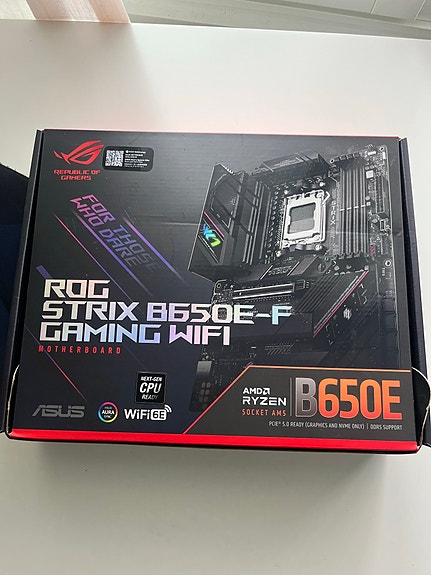 Asus ROG Strix B650E-F Gaming Wifi pöytäkone RGB-valaistuksella