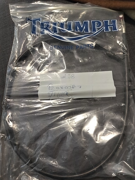 Triumph kytkinvaijeri