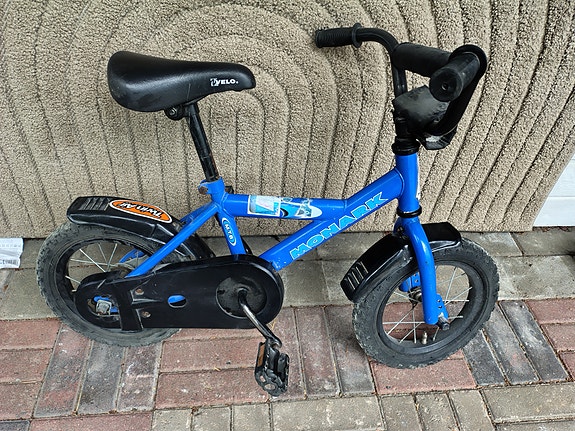 lastenpyörä 12" sininen