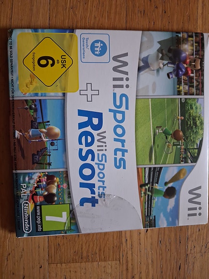 Nintendo Wii Sports + Wii Sports Resort peli Wii:lle