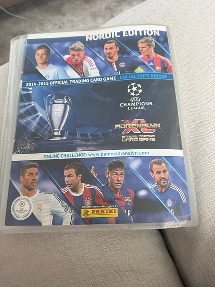 Panini Adrenalyn XL Champions League 2014–2015 futiskortit