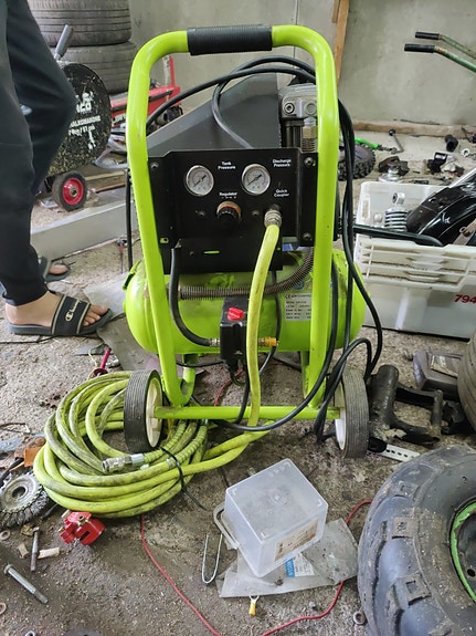 MBC-AIR 12 l paineilmakompressori letkulla