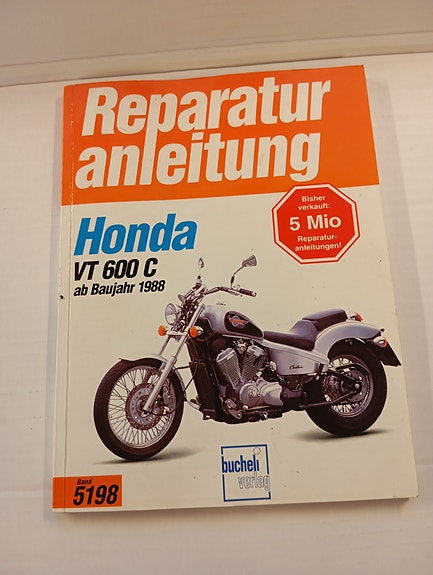 Honda Shadow 600 korjaamo käsikirja