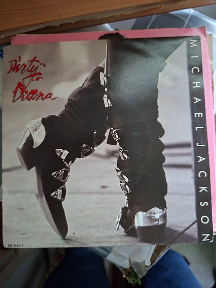 Michael Jackson Dirty Diana vinyylisingle