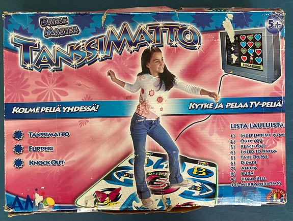 Dance Master 3 tanssimatto TV-peli