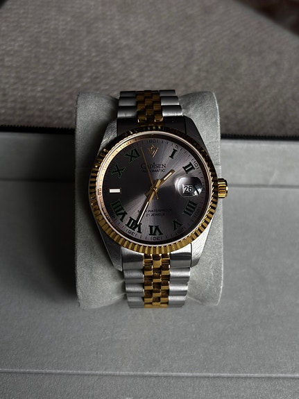 38mm automaatti rannekello