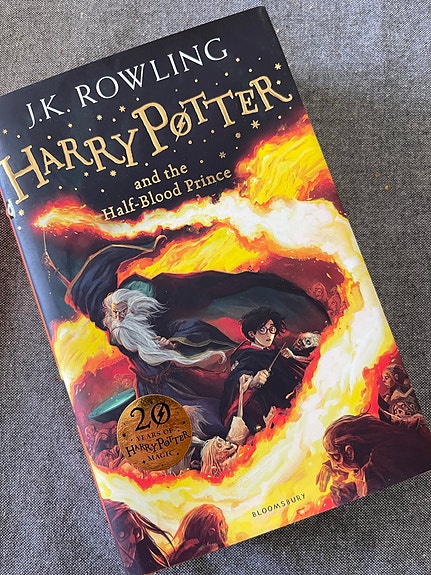 Harry Potter and the Half-Blood Prince kovakantinen kirja englanniksi