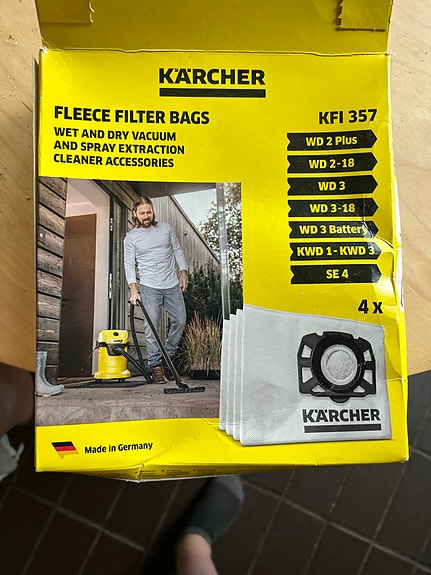 Kärcher pölypussit