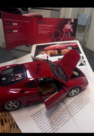 Ferrari 360 pienoismalli (Luka Nurmi)