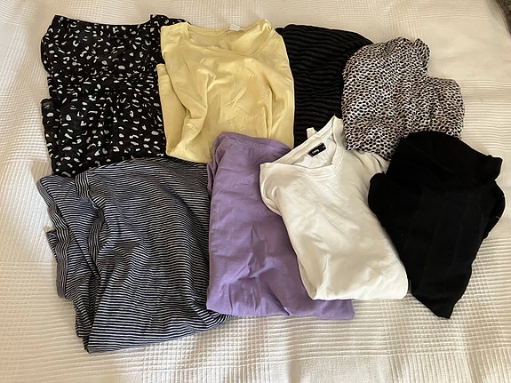 Vaatteita XL 44-46 2 eur./kpl Amisu,Gina tricot ym