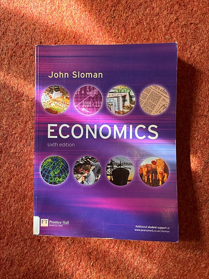 John Sloman: Economics (6th edition) - liiketalouden ja taloustieteen oppikirja