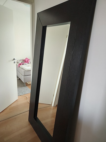 IKEA MONGSTAD kokovartalopeili tumma puu