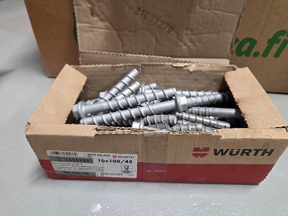 Betoniruuvi 10x100/45
