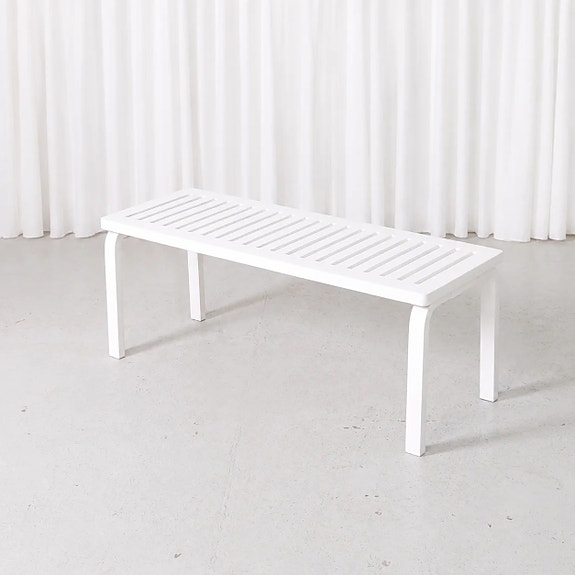 Artek 153A ritiläpenkki, valkoinen