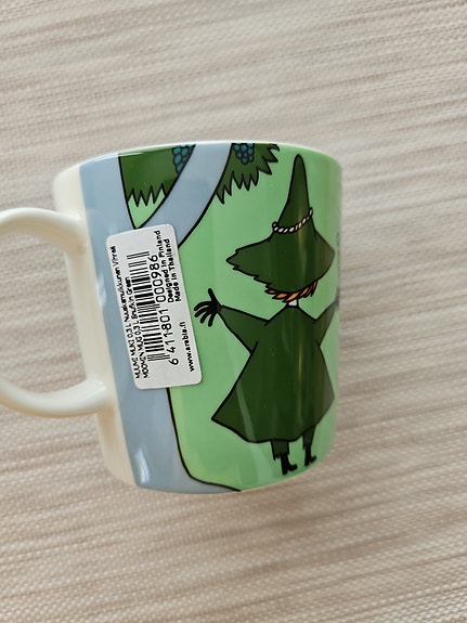 Uusi Arabia Muumi Nuuskamuikkunen (Snufkin) muki