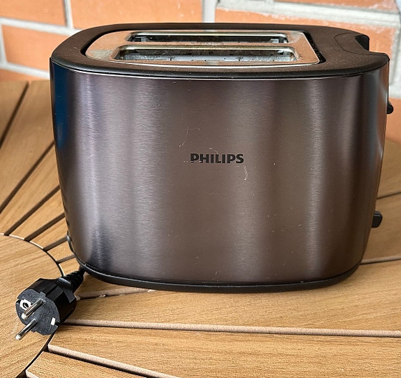 Philips leivänpaahdin harmaa