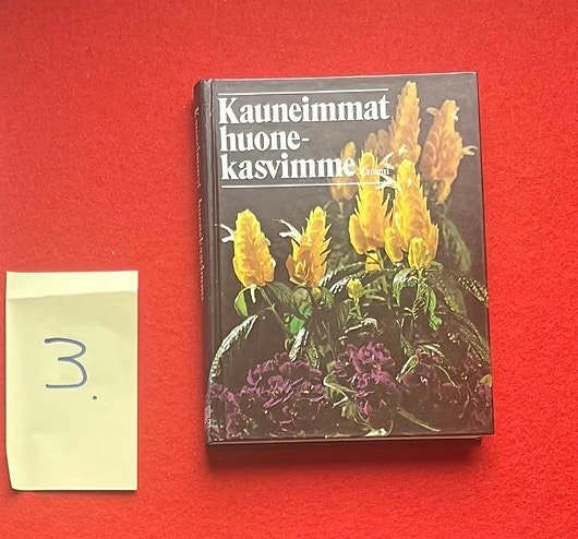 3. Huonekasvit, 1 kirjaa