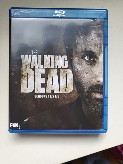 The Walking Dead kaudet 1–3 Blu-ray
