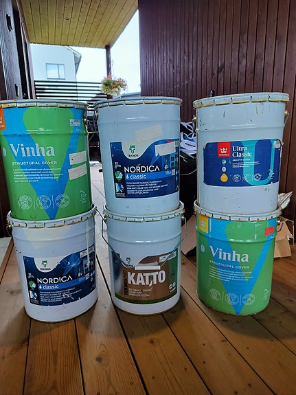 Myydään rakennustarvikkeita