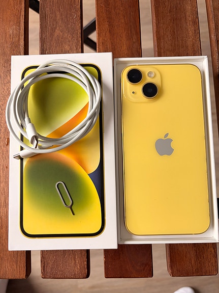 Apple iPhone 14  128 GT, keltainen