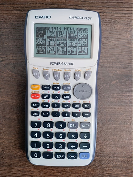 Casio Fx-9750GA Plus graafinen laskin