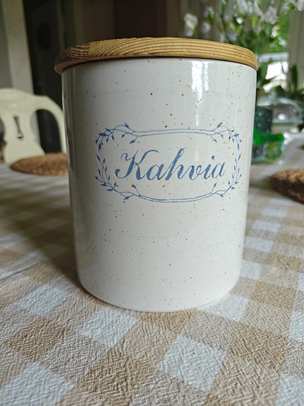 Pentik kahvipurkki
