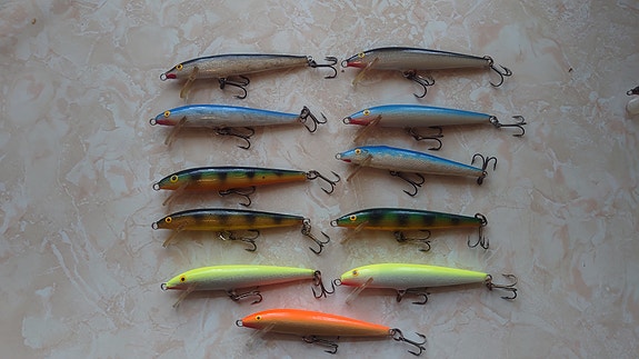 Rapala original 9cm. 11kpl.