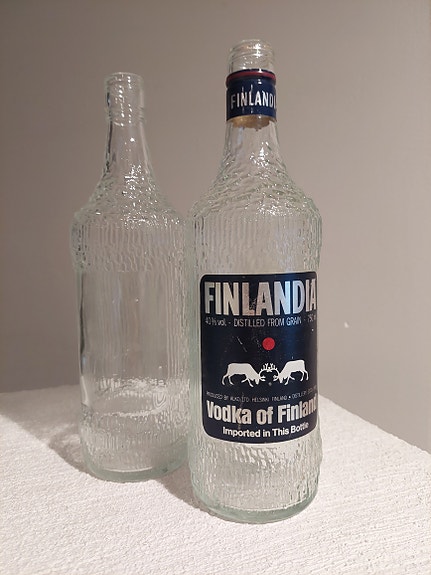 Finlandia Vodka -pullo